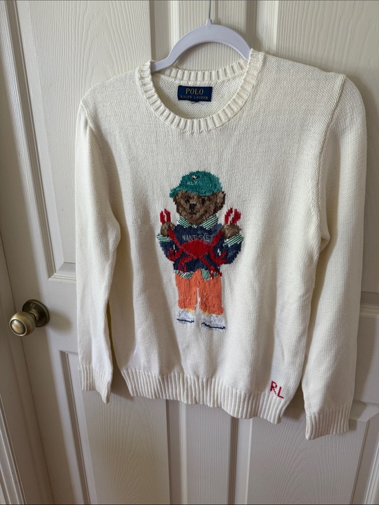 Ralph Lauren Sweaters - Polo Ralph Lauren Bear Nantucket Sweater.  Kids L Women’s XS. Box52